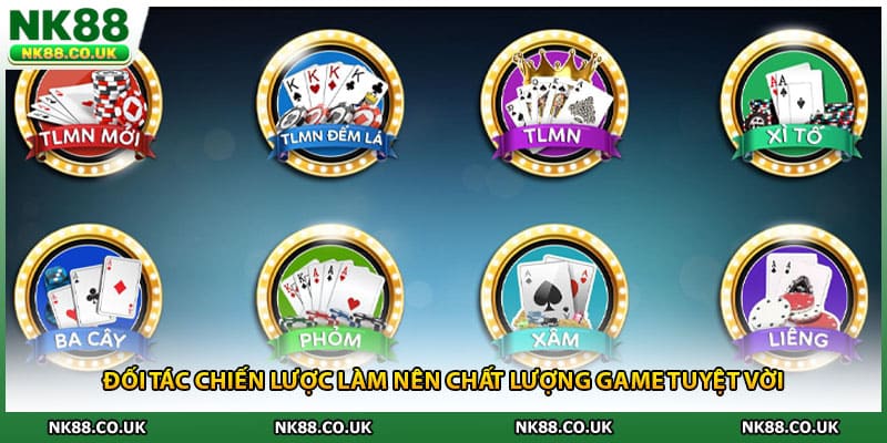 Đối tác chiến lược làm nên chất lượng game tuyệt vời