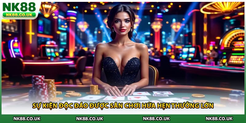 Sự kiện độc đáo được sân chơi hứa hẹn thưởng lớn